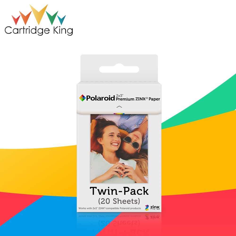 1 Box for Polaroid Instax 2x3 Inch Premium ZINK Film Photo Paper 20