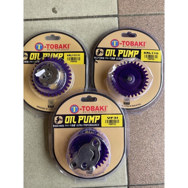TOBAKI RACING เกียร์ปั๊มน้ํามัน (SRL115 FI/SRL110/VF3i)