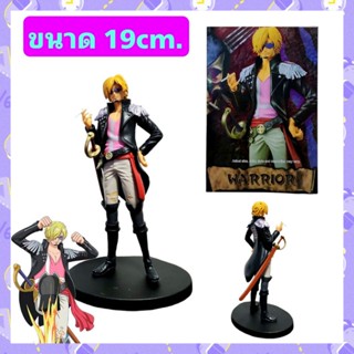 โมเดล One Piece Film Red sanji ซันจิ ฟิล์มเรด ขนาด19cm. มีกล่อง