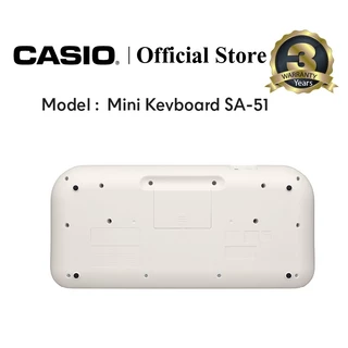 Casio เครื่องดนตรีไฟฟ้า คาสิโอ มินิคีย์บอร์ด 32 คีย์ SA-51 สีดำ พร้อม อแดปเตอร์