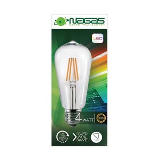 หลอด LED NAGAS ST64 FILAMENT 4 วัตต์ WARMWHITE E27