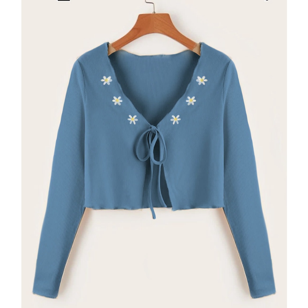 CROP TOP CARDIGAN / KOREAN CARDIGAN / JALAPA CARDIGAN