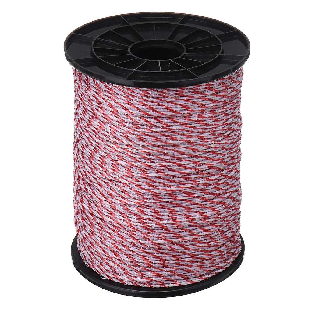 500M รั้วไฟฟ้าฟาร์มและทุ่งหญ้าเลี้ยงสัตว์ Power Rope Power Belt Power Grid Power Wire เครื่องมือสวน - รูปที่ 3