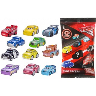 Disney Cars 3 Die Cast Mini Racers Mystery 1 car รถคาร์ มินิ แบบสุ่ม รุ่น  FBG74