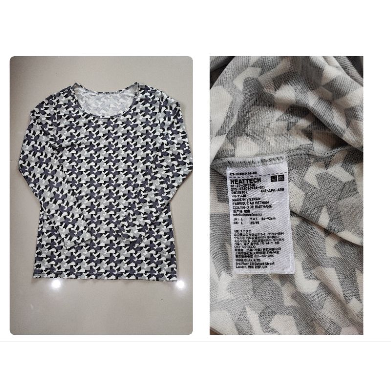 Uniqlo Heattech เสื้อแขนยาว​ ฮีทเทค​ Size L