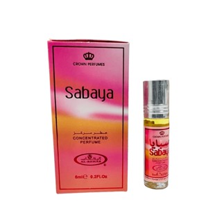 น้ำหอม Oil Perfume AL REHAB กลิ่น SABAYA 6 ml.น้ําหอมลูกกลิ้ง น้ำหอมอาหรับเเท้ 100%