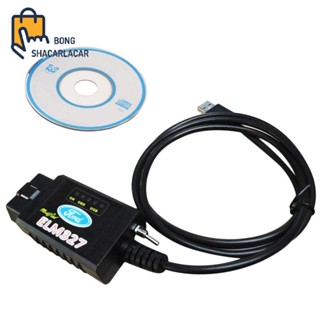 เครื่องสแกนเนอร์วินิจฉัย Usb ELM327 MS-CAN HS-CAN สําหรับ Ford Forscan OBD2