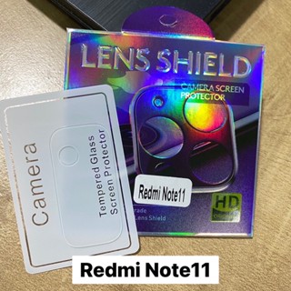 🚚พร้อมส่งในไทย📮ฟิล์มกระจกเลนส์กล้อง (เเบบใส) 3D สำหรับรุ่น Redmi Note11 ฟิล์มกระจะติดเลนส์มือถือ