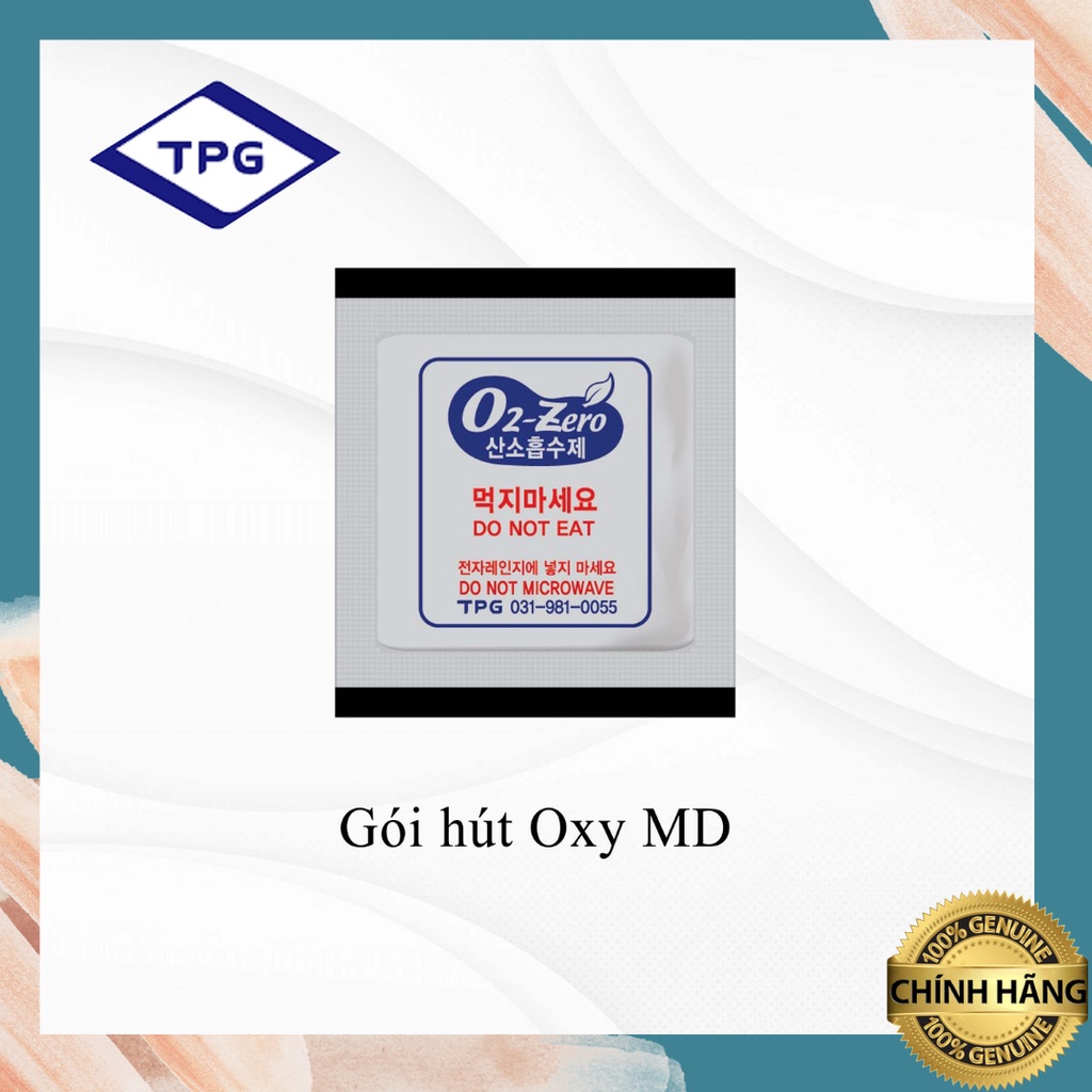 Oxy (COMBO 280pack) MD100cc Oxygen Absorber Pack สําหรับเกี๊ยวอาหารที่มีความชื้นสูง ขนมปัง Tokbokki 