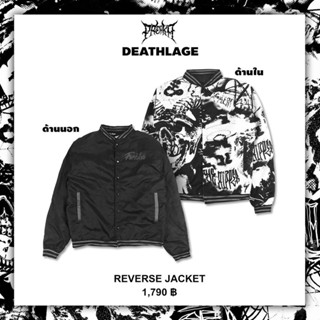 เสื้อแจ็กเกต Freaka jacket : DEATHLAGE(ใส่ได้สองด้าน)