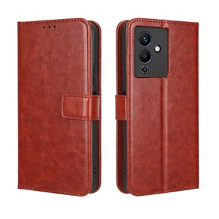 เคสโทรศัพท์มือถือหนัง PU ฝาพับ พร้อมช่องใส่บัตร สําหรับ infinix Note 12 Note 12 Pro 5G Note12 Pro 5G