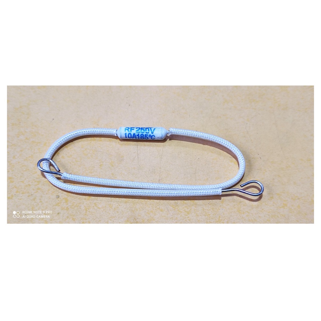 เทอร์โมฟิวส์ , ยาว 20-30 ซม. , ฟิวส์หม้อหุงข้าว ฯลฯ , Thermal fuse ,  , ฟิวส์ความร้อน 10/20A , Fuse RF