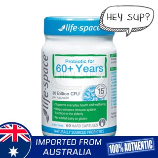 Life Space Probiotic For 60+ Years 60 Capsules