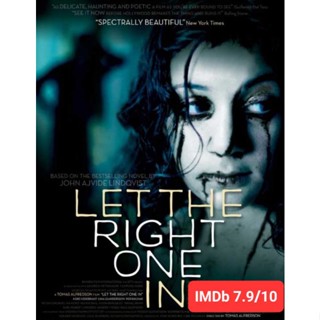 DVD Let the Right One In แวมไพร์ รัตติกาลรัก : 2008 #หนังฝรั่ง (พากย์สวีเดน/ซับไทย-อังกฤษ) ดราม่า เขย่าขวัญ โรแมนติก