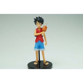 Luffy Extra Version ของแท้ JP แมวทอง - Half Age Characters Bandai [โมเดลวันพีช]