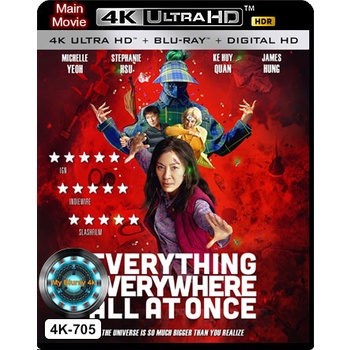 4K UHD หนังใหม่ เสียงไทยมาสเตอร์ Everything Everywhere All at Once ซือเจ๊ทะลุมัลติเวิร์ส