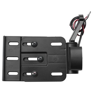 Motorcycle Telescopic Folding LED Light Side Mount License Plate Holder With LED Light For  Dyna Fat Boy Sportster 883 1