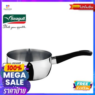 SEAGULL หม้อด้ามญี่ปุ่นสเตนเลส 18 ซม.SEAGULL JAPANESE SAUCEPAN 18 CM