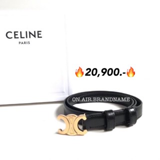 New celine small triomphe belt 1.8 cm. น่ารัก สุดฮิต