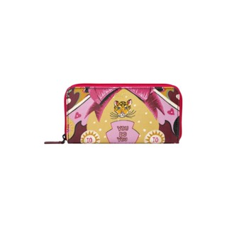 Cath Kidston Continental Zip Wallet Pinball Pink