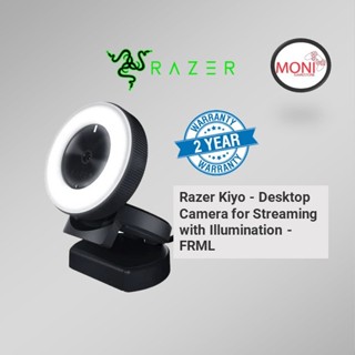 (ประกันศูนย์ไทย) Razer Kiyo Webcam - Desktop Camera for Streaming with Illumination - FRML