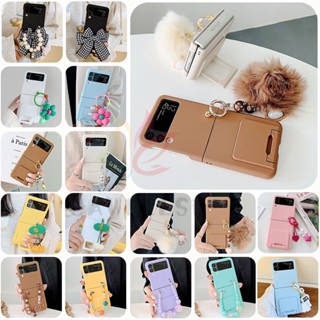 เคสโทรศัพท์มือถือ กันกระแทก พร้อมจี้ตั้งได้ สําหรับ Samsung Galaxy Z Flip 4 Z Flip 3 Z Flip 4 Zlip 3 Z Flip 4 Z Flip 3