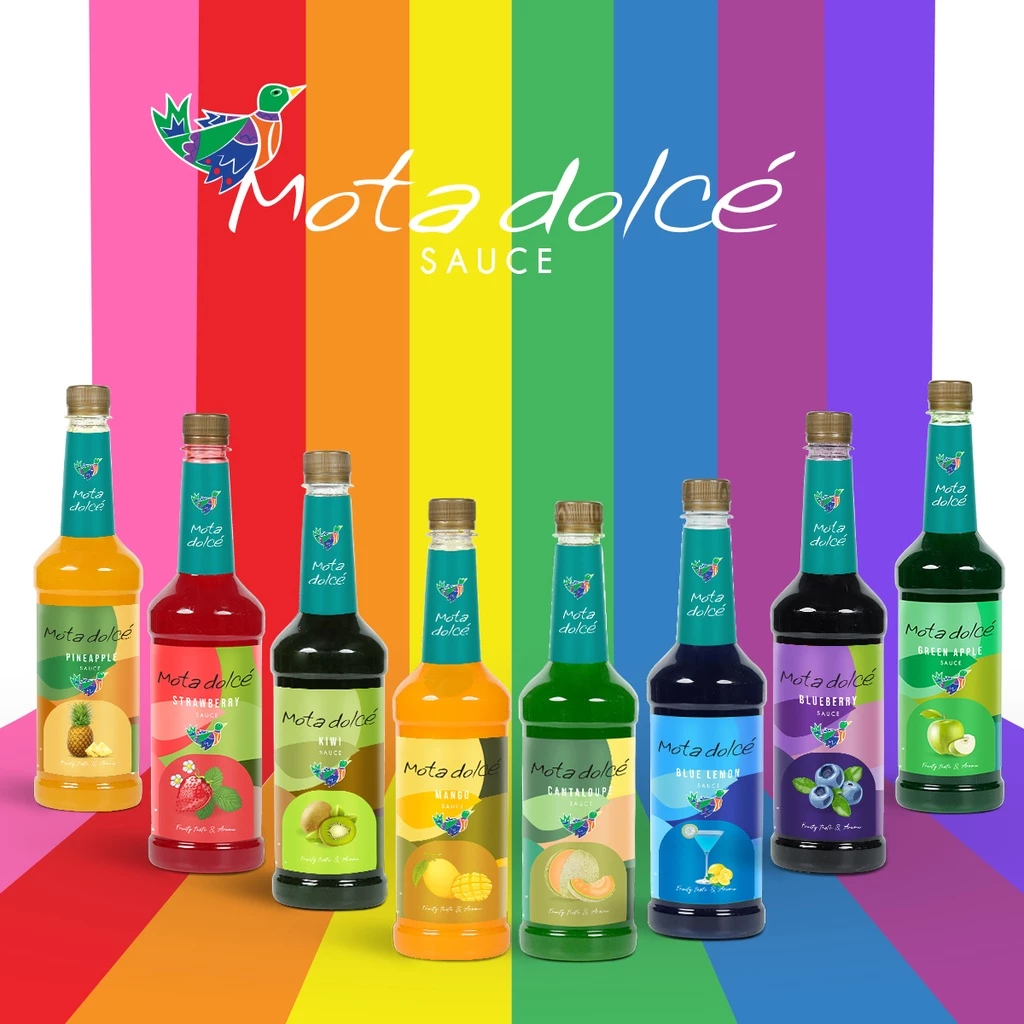 Ratika | Mota dolce ซอสผลไม้เข้มข้นหลากรส 700 ml.