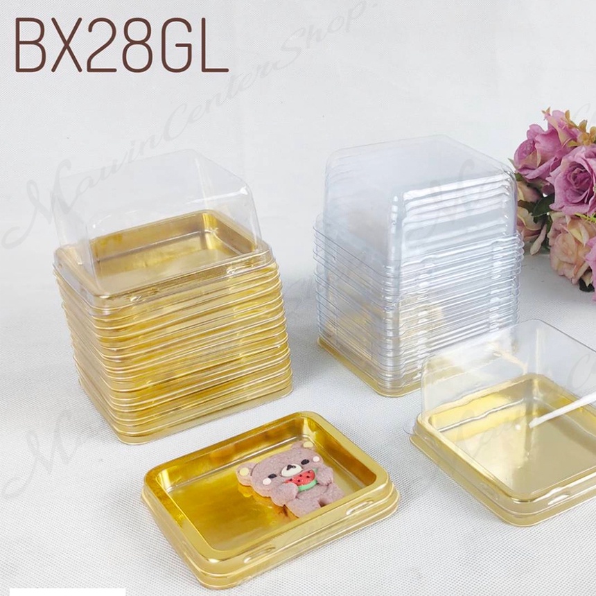 กล่องเค้กเบบี้รุ่นE68(ห่อ25ชุด) กล่องเค้กรุ่นE75/กล่องเค้กรุ่นE88/กล่องเค้กบราวนี้E106 (ห่อ50ชุด)พร้