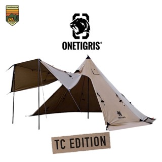 Northgaze Chimney Tent (TC) สี Coyote Brown Onetigris เต้นรุ่นใหม่ทรงกระโจม ผ้า TC *มีประกัน (CE-YZP09-TC)