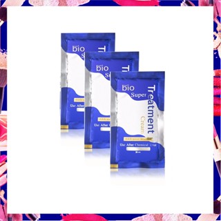 ☑️3ซอง!! BIO-SUPER TREATMENT ใบโอ ทรีสเม้น บำรุงเส้นผม แบบซอง 30ml.