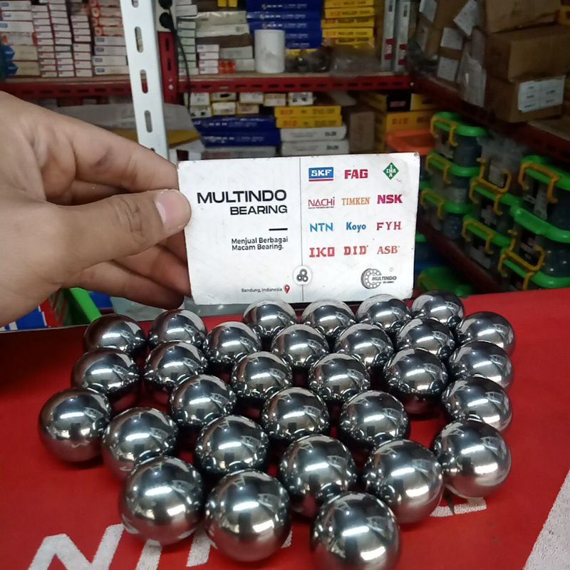 ลูกเหล็ก 7/8 INCH OR 22.225 MM / PELOR / ORIGINAL JAPAN STEEL Ball