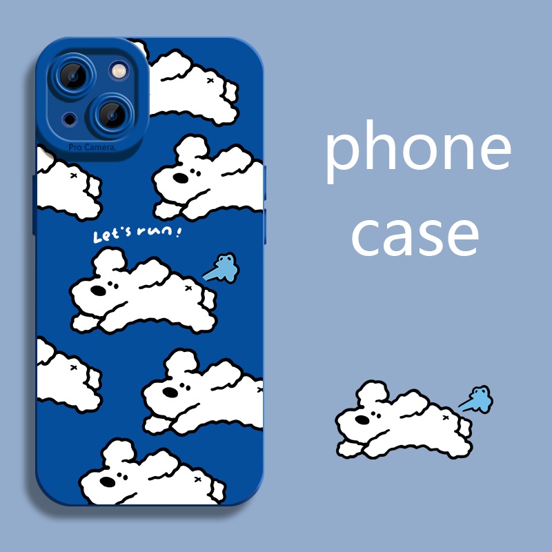 เคสโทรศัพท์มือถือซิลิโคน TPU กันกระแทก ลายน่ารัก สําหรับ IPhone 14 13 12 11 Pro Max XS XR X Plus