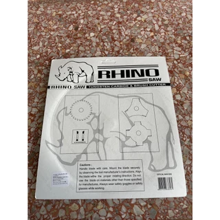 ใบตัดหญ้า ใบวงเดือน ตราแรด Rhino
