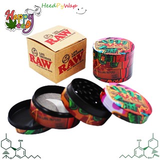 Raw Grinder 50mm 4 Layers เครื่องบดสมุนไพร ขนาด 4 ชั้น