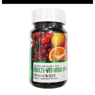 Multi-Vitamin PlusMineral &amp; Q10 30 Capsuls
ผลิตภัณฑ์เสริมอาหาร มัลติ พลัส มิเนอรัล &amp; คิวเท็น