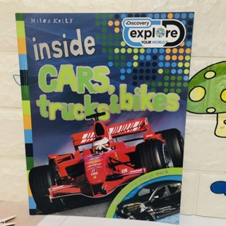 inside CARS trucks &amp; bikes ปกอ่อน