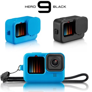 เคสซิลิโคน และฝาครอบเลนส์ สําหรับกล้อง GoPro Hero 12 GoPro 11 10 9