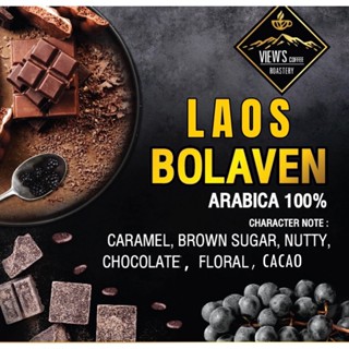 Laos Bolaven🔥🔥🔥  Arabica 100% เมล็ดกาแฟอราบิก้า เกรด พรีเมียม จากประเทศลาว 🇱🇦