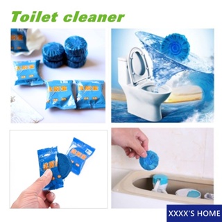 #XX54 Toilet cleaner (1pc) ก้อนฟ้า ก้อนฟ้าใส่ชักโครก ก้อนดับกลิ่นชักโครก ช่วยฆ่าเชื้อและยับยั้งแบคทีเรีย ก้อนใส่ห้องน้ำ