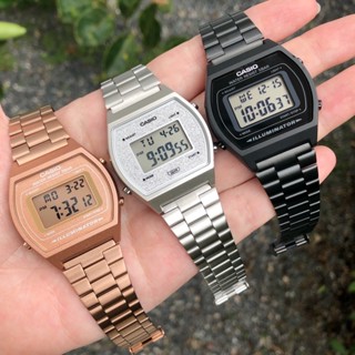 นาฬิกาข้อมือ CASIO pinkgold ของแท้💯% (cmg) รุ่น B640WC-5A พิ้งโกล / B640WDG-7 / B640WB-1A นาฬิกาคาสิโอ นาฬิกา casio