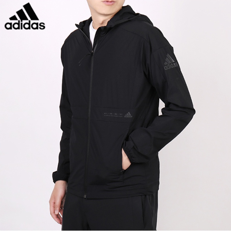 Adidas Mens Ice Silk Quick-Drying Hooded Windbreaker Couples Sports Training Casual Jacket FT2779 27