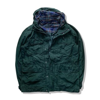 UNIQLO Green Hooded Jacket รอบอก 42”