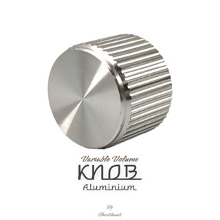 ลูกบิด เครื่องเสียง แกน 6mm. ขนาด 29.5x22.5mm. KNOB Variable Volume อลูมิเนียม งานเกรดคุณภาพ *ส่งจากไทย