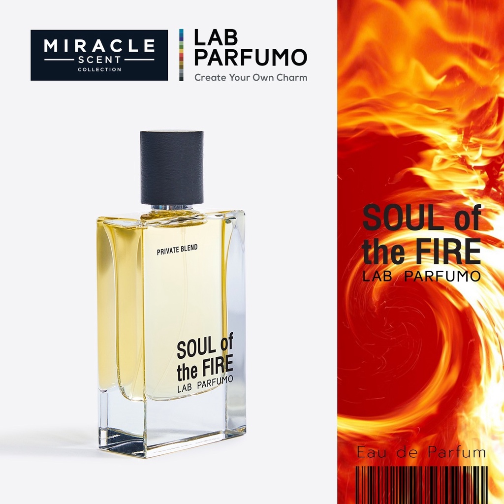 น้ำหอม LAB PARFUMO : Soul of the Fire น้ำหอมแบรนด์ไทย ของแท้ พร้อมส่ง ขนาด 50ml