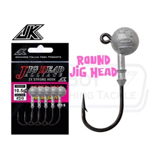 Piratez STRIKE JK JANKER ROUND JIG HEAD SOFT LURE HOOK SP HOOK 2X แข็งแรง