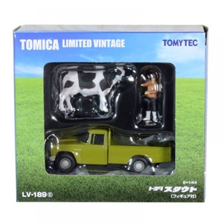 Tomytec 4543736321293 1/64 TOYOTA STOUT GREEN WITH FIGURES LV-189C DIECAST SCALE MODEL CAR