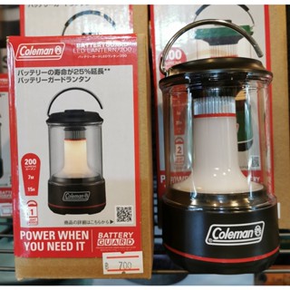 COLEMAN BATTERYGUARD LED LANTERN 200 ตะเกียง LED ของ Coleman แบบใส่ถ่าน ขนาดเล็ก by Jeep Camping