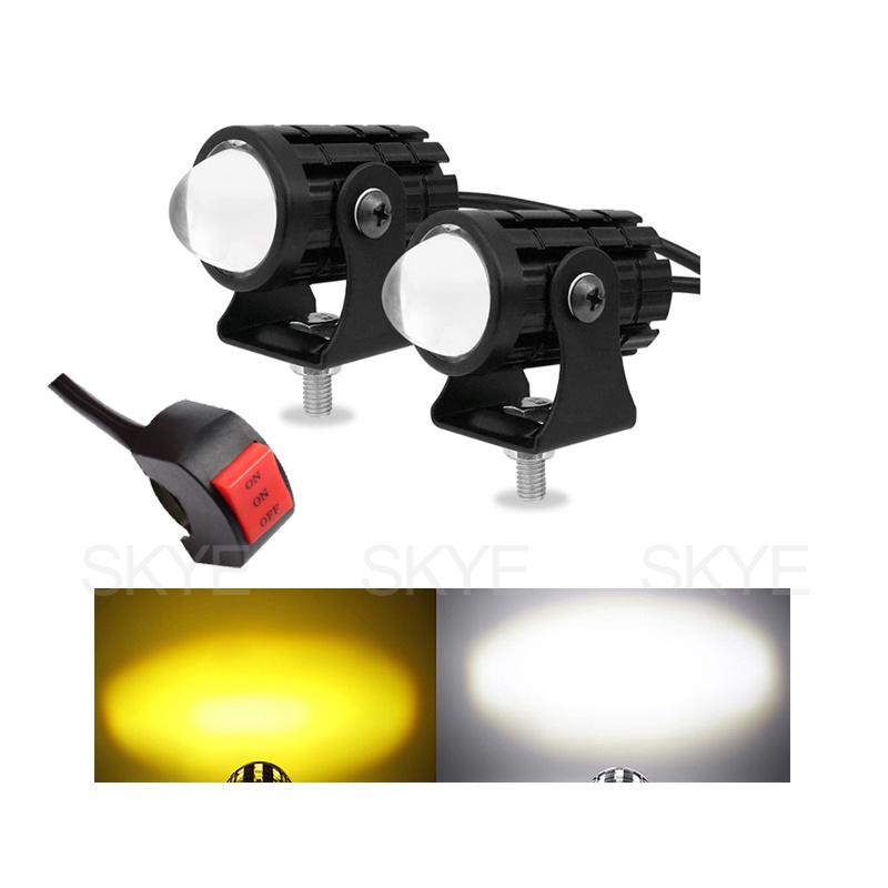 SKYE ไฟโปรเจคเตอร์ ไฟหน้ารถยนต์ 12V 24V LED ไฟมอเตอร์ไซค์ ไฟสปอตไลท์ ไฟท้าย ไฟสปอร์ตไลท์มอเตอร์ไซค์