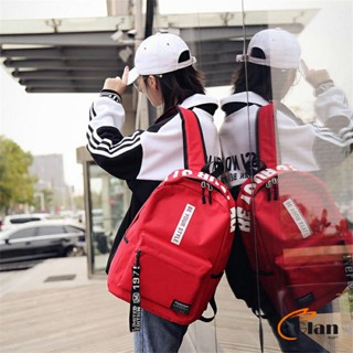 Glanxuan กระเป๋าเป้สายเกาหลี  กระเป๋าเป้เดินทาง กระเป๋าเป้ลำลอง backpack