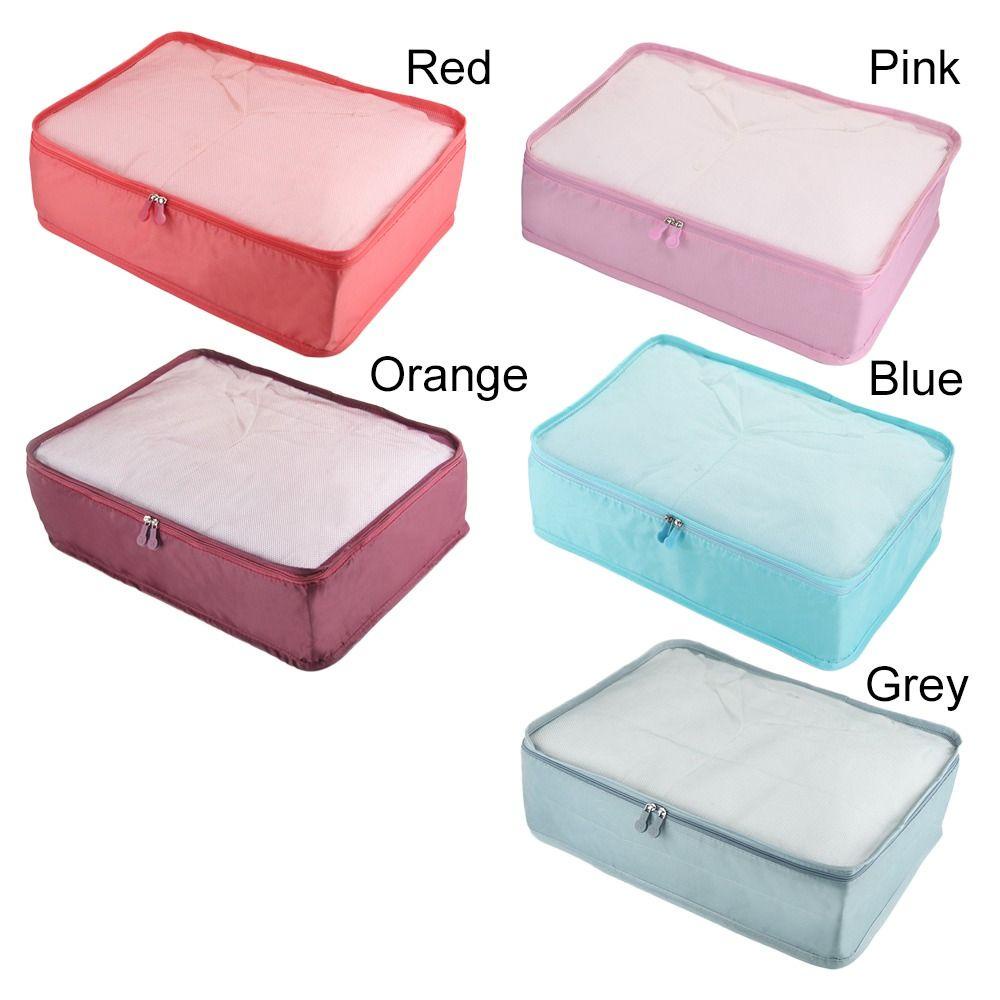 Uumir Travel Storage Bag กระเป๋าเก็บเสื้อผ้าแบบพับได้กระเป๋าจัดระเบียบเสื้อผ้าด้านใน Sorting